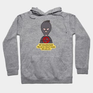 401 Unauthorized error Hoodie